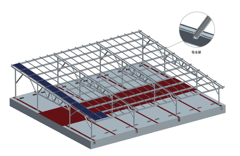 太陽能車棚支架解決方案 太陽能車棚支架解決方案